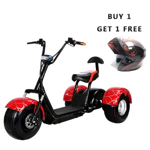 Emak/COC/CEE La Migliore Vendita Triciclo Elettrico Scooter Seev 3 Ruote di Auto Bilanciamento 1200 Vatios Citycoco