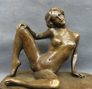 Estatua de Mujer <span class=keywords><strong>Desnuda</strong></span> de Bronce de Tamaño Real, Escultura de Dama <span class=keywords><strong>Desnuda</strong></span> - Product Image 5