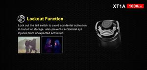 Klarus Xt1a LED Đèn Pin 1000 Lumens Chiến Thuật Đèn Pin Nhỏ Gọn Cầm Tay Torch Với Pin 14500 - Product Image 4
