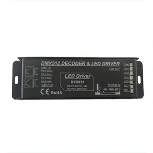 350ma dmx 512 decoder/4ch constant current dmx driver