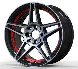 8 Gaten Hot Auto Velg Star Lichtmetalen Mag Wielen Met 15 Inch