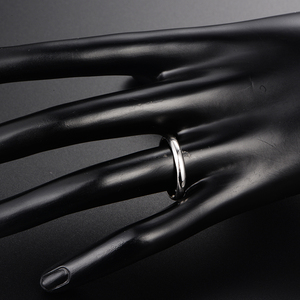 <span class=keywords><strong>Anello</strong></span> <span class=keywords><strong>da</strong></span> uomo personalizzato 3 mm in tinta unita <span class=keywords><strong>anello</strong></span> gioiello in <span class=keywords><strong>argento</strong></span> Sterling anelli gioielli <span class=keywords><strong>da</strong></span> donna - Product Image 3