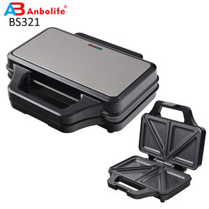 Tostapane Multifunzione 3-in-1 con Piastre per Waffle, Panini e <span class=keywords><strong>Sandwich</strong></span> Tostati, 900W XL in Acciaio Inox - Product Image 2