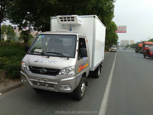 Mini 1-2tons refrigerador camión con motor de gasolina <span class=keywords><strong>Kama</strong></span> refrigerador van caja de camión para <span class=keywords><strong>la</strong></span> venta - Product Image 1
