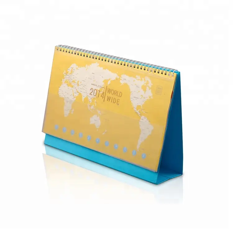 Promotional gift using customized 365 days desk calendar printing , China supplier desk calendar