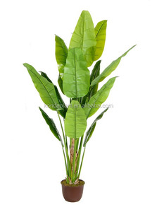 Banana <span class=keywords><strong>bonsai</strong></span> árbol artificial falso árbol de hoja <span class=keywords><strong>perenne</strong></span> plantas ornamentales - Product Image 3