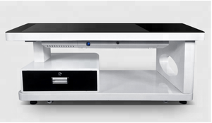 Phong cách mới 43 ''tương tác đa màn hình cảm ứng LCD Bàn cà phê trên bánh xe - Product Image 4