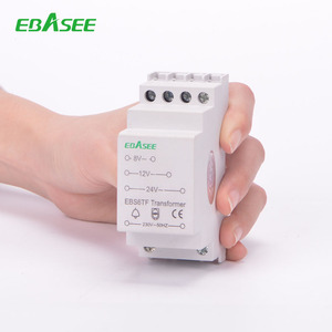 Household Modular Transformer 220VAC 230VAC to 12VAC 12VDC 24VAC 24VDC 36VAC 36VDC 48VAC 48VDC 6VA 36mm Din Rail Transformer