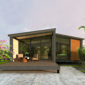 Casas Prefabricadas de Diseño Moderno de Dos Dormitorios de Construcción Rápida - Product Image 1