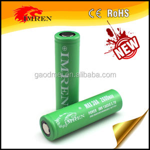 Imren 18650 li ion 1860 batterie 2600 mah 38A lithium-batterie 18650 <span class=keywords><strong>3</strong></span>,7 v 2600 mah li-ion akku - Product Image 3