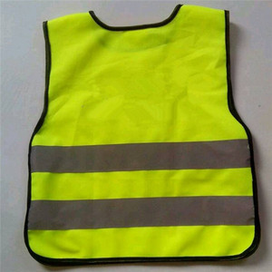 Brillante de color amarillo brillante <span class=keywords><strong>chaleco</strong></span> de seguridad <span class=keywords><strong>para</strong></span> los niños - Product Image 1