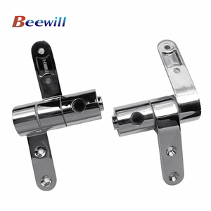 Beewill الفولاذ المقاوم للصدأ لينة وثيق أجزاء خشبية المرحاض غطاء مقعد مفصلات - Product Image 2