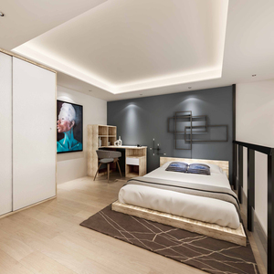Personnalisé Contreplaqué type appart'hôtel meubles avec kitchenette - Product Image 1