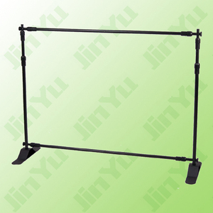 Jinyu portátil <span class=keywords><strong>y</strong></span> repita pared Bandera de fondo Pantalla de pie libre - Product Image 3