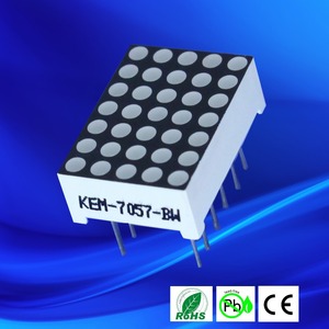 7057 Dot ma trận hiển thị màu đỏ 7x5 LED ma trận 1.9 mét 20x20 - Product Image 4