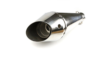 JPMotor <span class=keywords><strong>moto</strong></span> <span class=keywords><strong>bala</strong></span> <span class=keywords><strong>de</strong></span> acero inoxidable silenciador - Product Image 5
