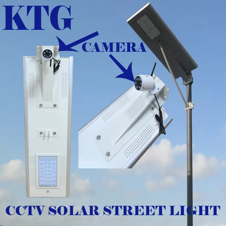 Solare led rgb di illuminazione anti-furto CCTV macchina fotografica del sensore di movimento della luce di via solare con 360 gradi all'aperto di via del led luci 15W 20W