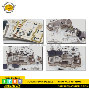 Thái Lan Kiến Trúc 3d Puzzle Đền Đá Cẩm Thạch (Thái Lan) - Product Image 4