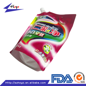 Personal De Encargo Grande Envases De Plástico De Vacío Para Detergente De Lavandería Bolsa Con El Canalón Autónomo /. - Product Image 5