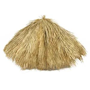 PVC PE Fireproof Artificial Thatch Plastic Roof Roofing Simulated Straw