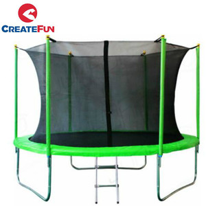 CreateFun <span class=keywords><strong>6ft</strong></span> 8ft 10ft 12ft 14ft 15ft <span class=keywords><strong>16ft</strong></span> TUV GS CE Giá Rẻ Lớn Vòng <span class=keywords><strong>Trampoline</strong></span> Ngoài Trời Với Bao Vây An Toàn Net - Product Image 2
