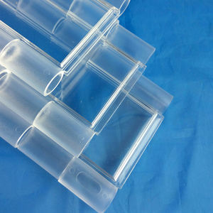 Porte anti-effraction moderne en polycarbonate transparent, volet roulant transparent en PC, style design moderne - Product Image 4