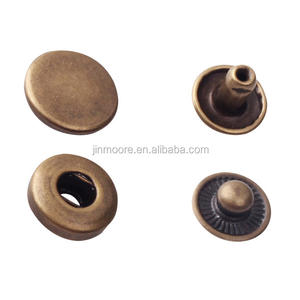 Round Metal Spring Snap Rivet Button Press Stud <strong>Popper</strong> Fastener Closure - Product Image 5