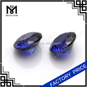 8.0mm ronda 34 # corunudm Creado <span class=keywords><strong>Azul</strong></span> <span class=keywords><strong>Zafiro</strong></span> <span class=keywords><strong>piedra</strong></span> - Product Image 6