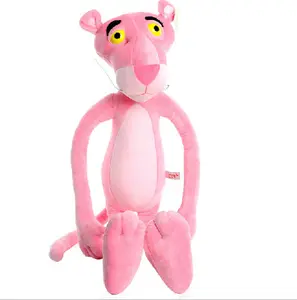 2018 Panther Lembut Boneka Pink Mainan Mewah dengan Panjang Lengan dan Kaki