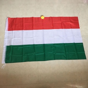 Vente chaude toutes tailles Polyester drapeau national de la Hongrie - Product Image 1