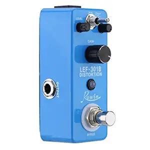 Small Size 300 Rowin LEF-301B Solo High Gain Distortion Effect Pedal with Sooth Sound Effect