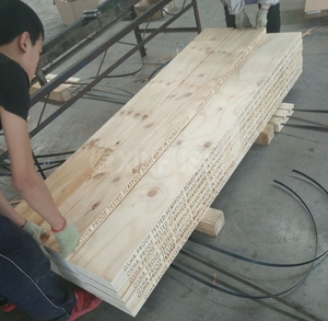 LVL Nhiều Lớp Veneer Lumber Giàn Giáo Gỗ Ván Với Ván Ép - Product Image 3