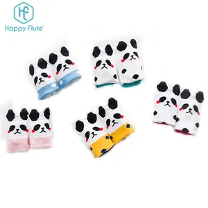 Heureux flûte nouveau-né bébé Anti slip Infantile Chaussettes avec pur coton