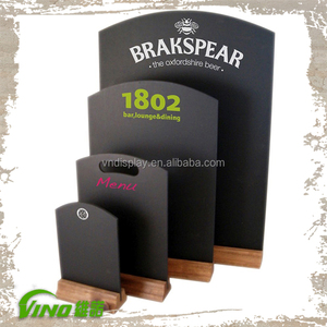 ที่วางแสดงเมนูโต๊ะทำจากไม้แบบถอดได้สำหรับที่วางเมนูร้านอาหาร - Product Image 6