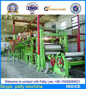 3200 mm newsprinting paper machine, Capacity: 45 ton/days, raw material: the paper scraps, stalk, Virgin pulp - Product Image 5