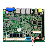 Intel QM87 HM86 HM87 chipset I3/I5/I7 4th 4700MQ processeur industriel intégré carte mère support double LVDS