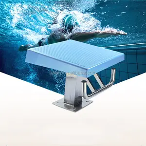 Bloque de salida para piscina, plataforma de buceo para piscina usada