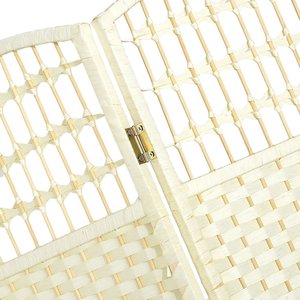 Gran oferta hogar hecho a mano japonés Paravent Pantalla <span class=keywords><strong>de</strong></span> partición <span class=keywords><strong>de</strong></span> <span class=keywords><strong>madera</strong></span> blanca independiente <span class=keywords><strong>de</strong></span> gama alta 6 paneles <span class=keywords><strong>separador</strong></span> divisor <span class=keywords><strong>de</strong></span> habitación - Product Image 3