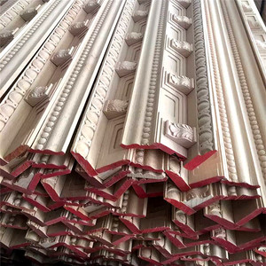 आंतरिक सजावटी Acanthus दंत मुकुट मोल्डिंग प्राचीन लकड़ी मोल्डिंग - Product Image 2