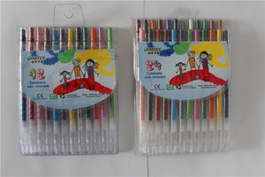 Stylo de pointe multicolore enfant, livraison gratuite, non toxique, unique, aquarelle, peinture artistique, pour enfant - Product Image 3