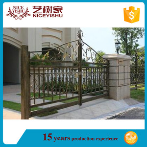 Nuevos productos Americano más Vendido últimas forjado hierro <span class=keywords><strong>casa</strong></span> diseños de la puerta principal - Product Image 6