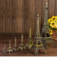 Bronze Paris Tour Eiffel Métal Artisanat 15cm Art Déco pour La Décoration De La Maison Anniversaire Diwali Figurine Statue Modèle Souvenir