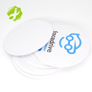 Sous-verres en papier vierges pour bière de 9 cm, vente en gros à prix d'usine - Product Image 3