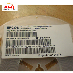 Cn0805k25g <span class=keywords><strong>var</strong></span> MOV 25vac/31vdc 80A 39V 0805 SMD t/r 2024 - Product Image 2