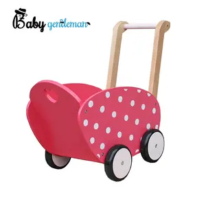 Poussette d'apprentissage précoce en bois de haute qualité pour bébé Z16086E