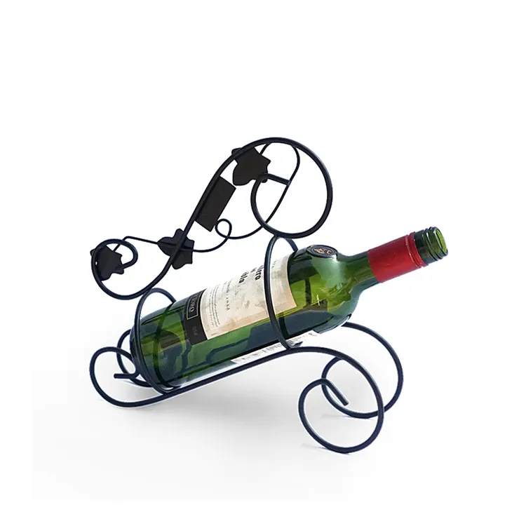 single bottle metal wine rack ,metal crafts wine bottle holder