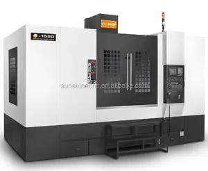 S-1580 Sunshihe עם סימנס מערכת מיני מתכת cnc כרסום מכונה 5 ציר מחיר