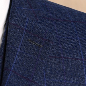 Mais recente personalizado 2 peça formal homens de negócios terno slim homens 3 peça de design casaco calça ternos de casamento terno de grife para o casamento vermelho - Product Image 4