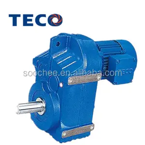 Taiwan TECO serie F Parallela Shaft gear scatola ingranaggi del motore per lavatrice