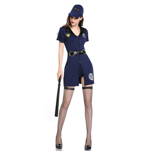 Vestito operato <span class=keywords><strong>da</strong></span> festa set a buon mercato sexy ragazze <span class=keywords><strong>polizia</strong></span> donna ufficiale costume uniforme per adulti - Product Image 6